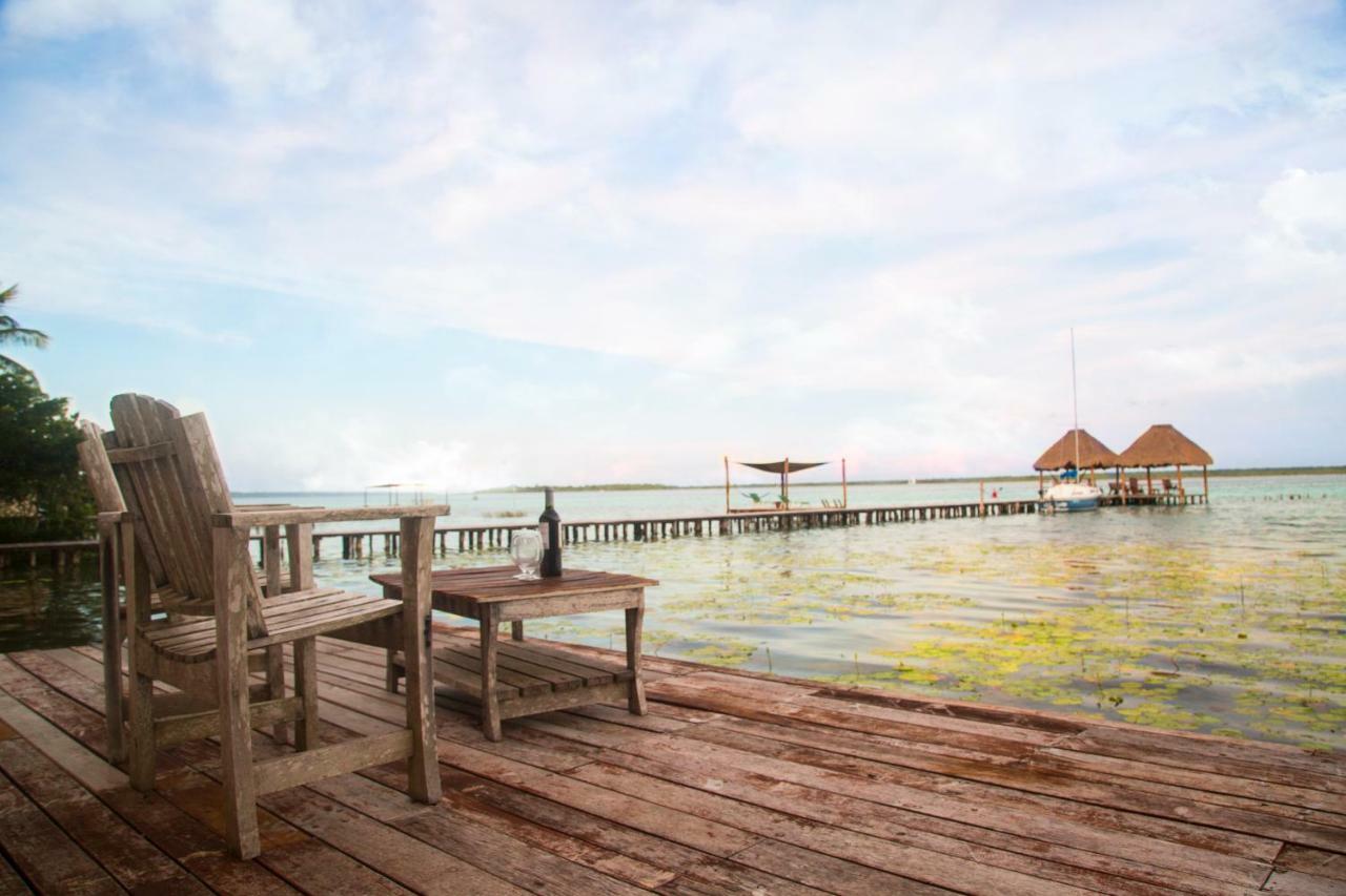 Apartment Lagoon Front Hut: Daily Cleaning, Bikes & Kayaks! Bacalar